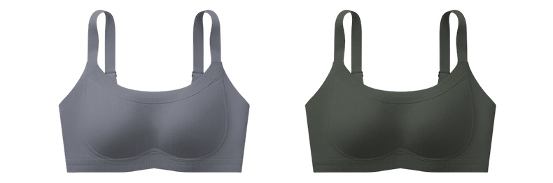 Soft Support Breast Minimizer Bra Vertical Striped Full Coverage Lift Up Saggy Breast Elastic Straps VEIMIA