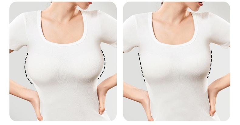 Soft Support Minimizer Bra Vertical Striped Slim Fit Full Coverage Lift Up Big Breast VEIMIA