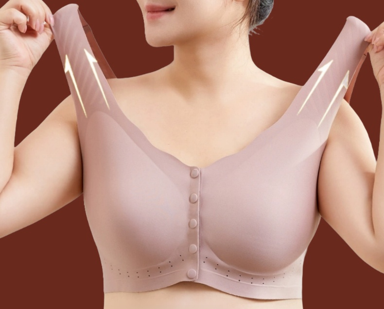 Breathable Easy Put on And Take Off Front Closure Bras VEIMIA
