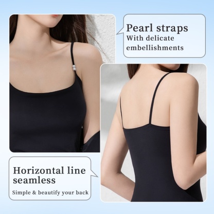 Camellia Infused Camisole - No Need To Wear Bra & Cooling VEIMIA