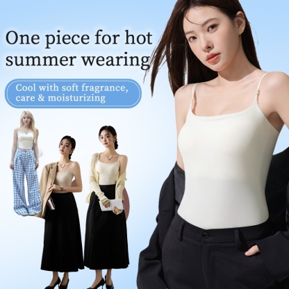 Camisole With Fresh Scent - No Bra Required & Cooling VEIMIA