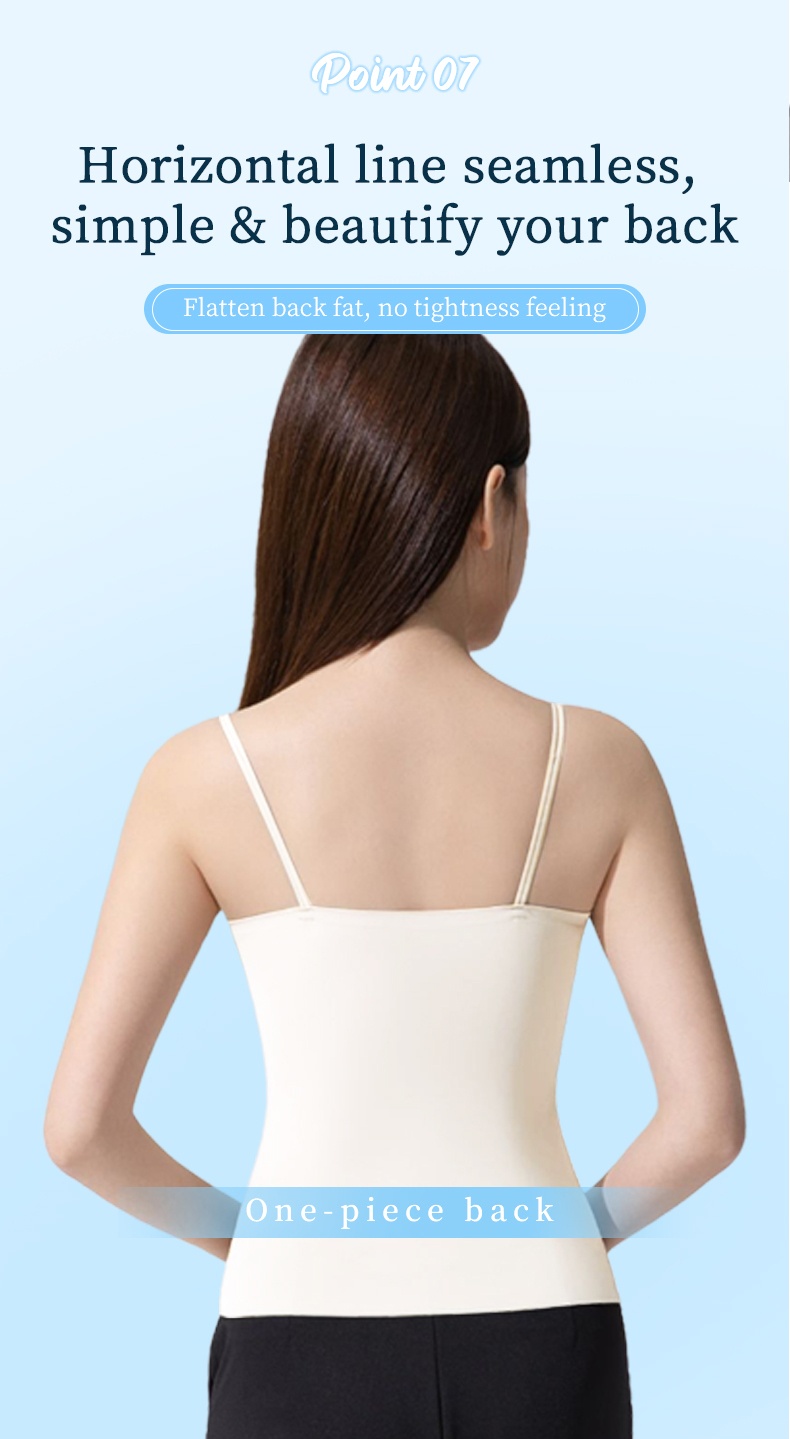 Camisole With Floral Essence - No Bra Needed & Cooling Fabric VEIMIA