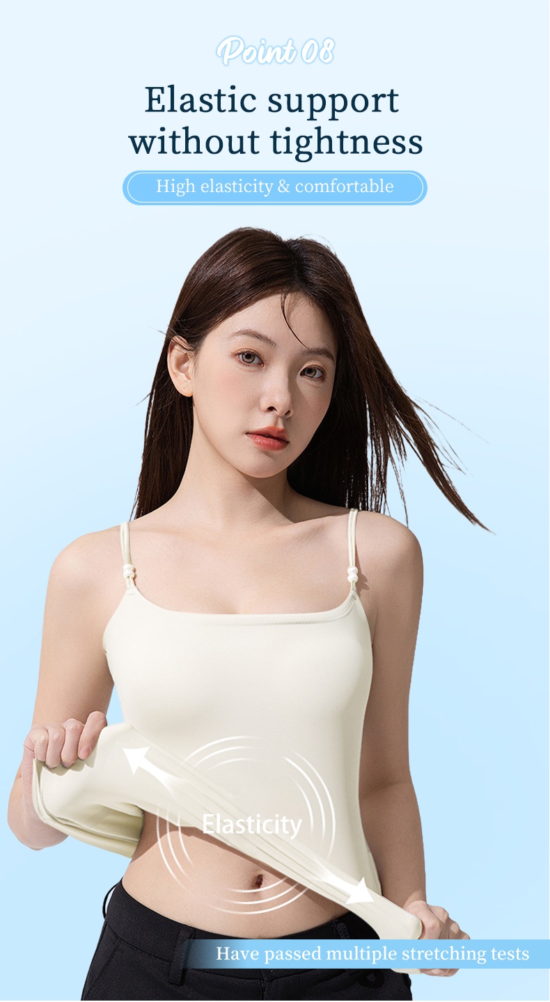Seamless Design - Cold Touch Camisole & Built-In Support System VEIMIA