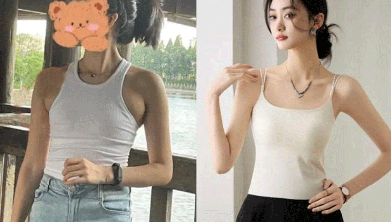 Seamless Bra Alternative - Cooling Sensation & Camellia Perfume VEIMIA