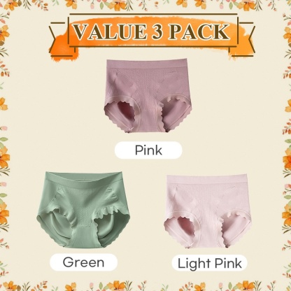 Elastic Seamless Underwear With 3D Stereoscopic Support & Full Coverage VEIMIA