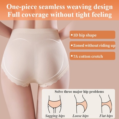 Ultra Elastic One-Piece Underwear High Waist Design For Full-Day Wear VEIMIA