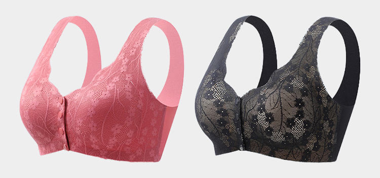 Front Closure Breathable Anti-sagging Bras For Woman VEIMIA