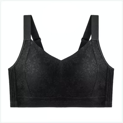 VEIMIA Seamless Lace Minimizer Bra - Ultra Breathable & Lift Up Anti-sagging High Elastic Jacquard Bra With Zoned Shaping Design