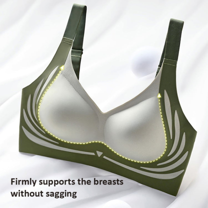 Seamless V-neck Lift Bra For Saggy Breast High Support Bralettes For Women VEIMIA
