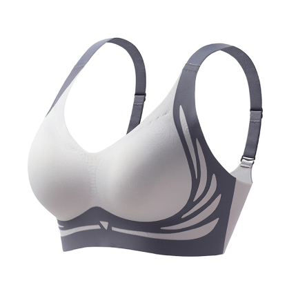 VEIMIA Seamless V-neck Lift Bra For Saggy Breasts High