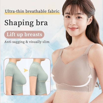 Seamless Minimizer Bra - Sturdy & Breathable Caffeine Fabrics With Anti-wobbling Design VEIMIA