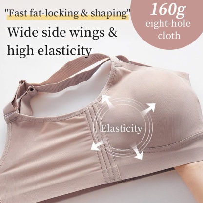 Washable Seamless Minimizer Bras - Sturdy & Breathable Caffeine Fabrics With Anti-wobbling Design VEIMIA