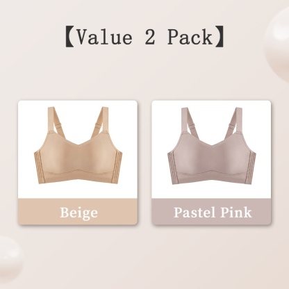 The Most Comfortable Seamless Minimizer Bra - Sturdy & Breathable Caffeine Fabrics With Anti-shaking Design VEIMIA