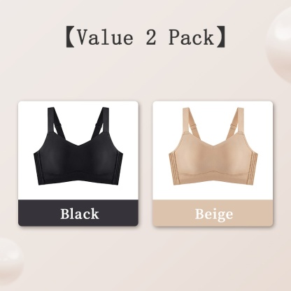 The Most Comfortable Seamless Minimizer Bra - Sturdy & Breathable Caffeine Fabric With Anti-shaking Design VEIMIA