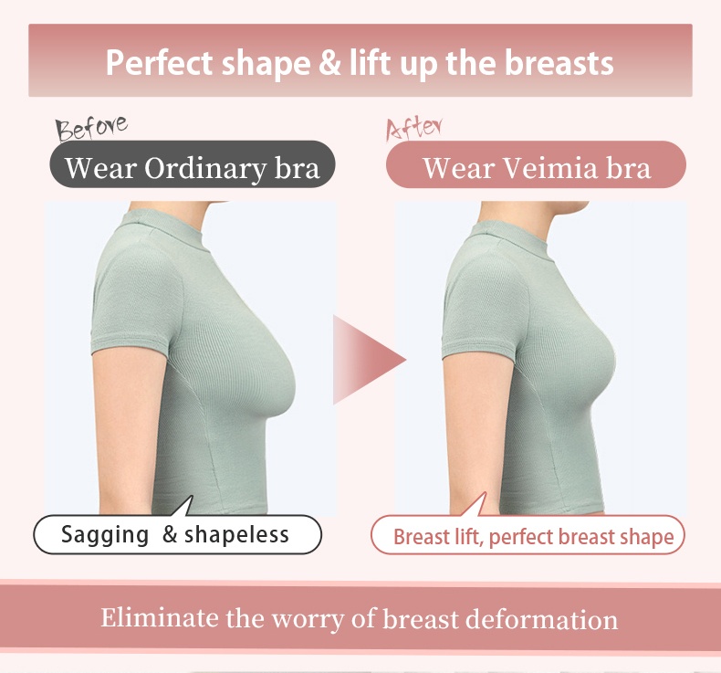 Seamless Minimizer Bra - Sturdy & Breathable With Anti-wobbling Design VEIMIA