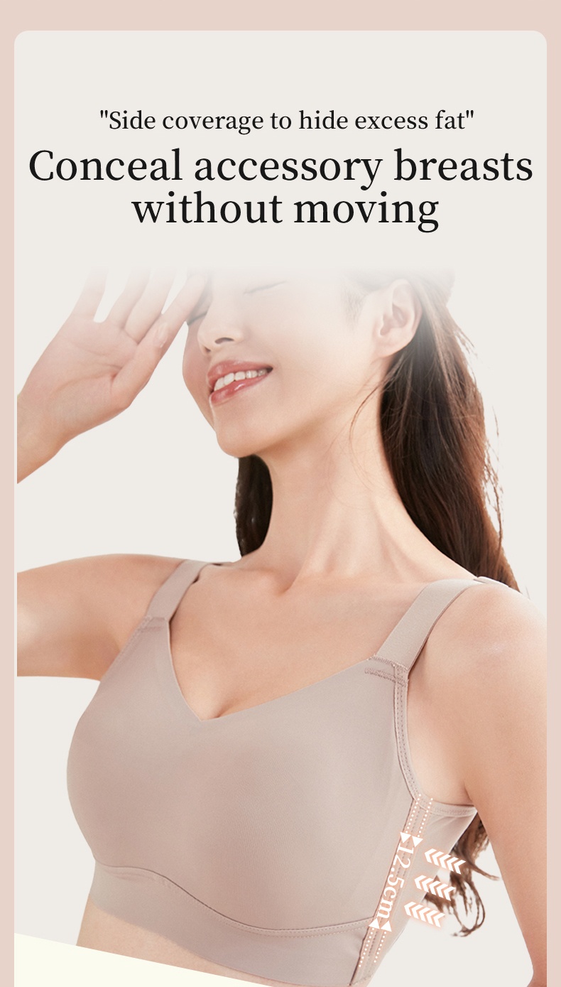 The Most Comfortble Seamless Minimizer Bras - Sturdy & Breathable Caffeine Fabrics With Anti-wobbling Design VEIMIA
