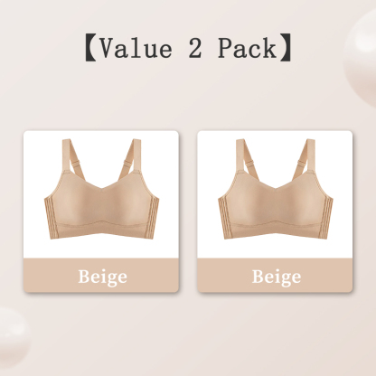 Seamless Minimizer Bra - Sturdy & Breathable Caffeine Fabrics With Anti-shaking Design With Wide Straps VEIMIA