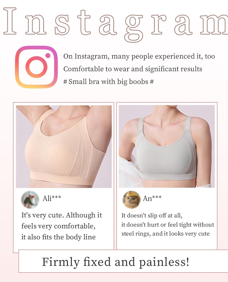 Full Coverage Seamless Minimizer Bra Plus Size Stable Support Breathable Sweat-wicking VEIMIA
