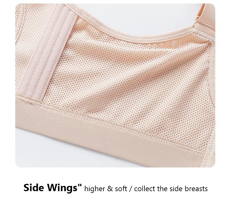 Full Coverage Minimizer Bras Plus Size Sports Bra Anti-shaking VEIMIA