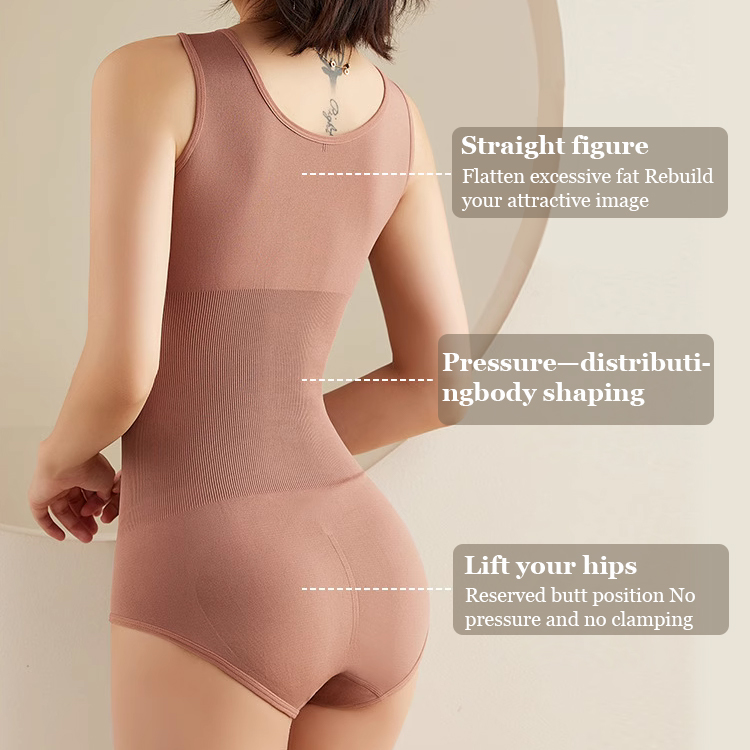 VEIMIA Seamless One-piece Tummy Control Body Shaper For Dress