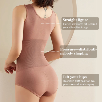 VEIMIA Seamless One-piece Tummy Control Body Shaper For Dress