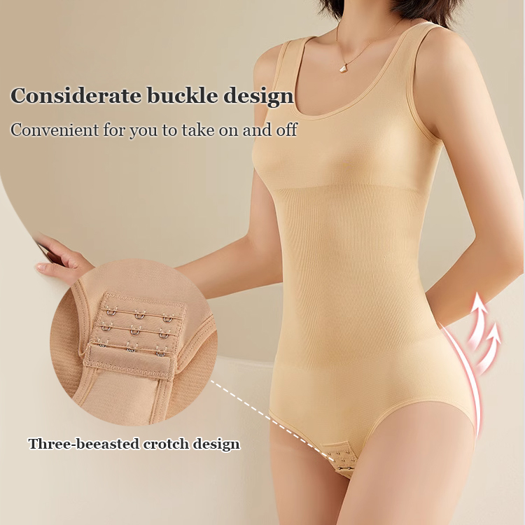 VEIMIA Seamless One-piece Tummy Control Body Shaper For Dress