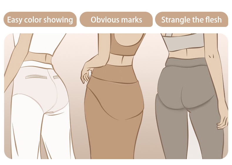 Skin-friendly Seamless Panties, Super Soft One-piece Nude Feeling Foundation Tones Women ​​Brief VEIMIA​