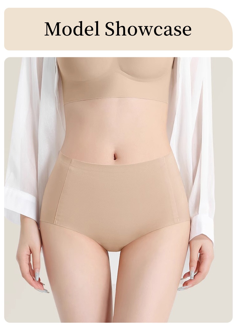 Skin-friendly Seamless Panty, Super Soft One-piece Nude Feeling Neutral Skin Tones Women ​​Briefs VEIMIA