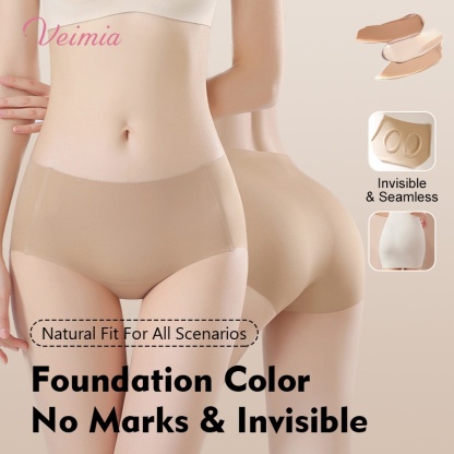 Skin-friendly Seamless Panty, Super Soft One-piece Natural Look Feeling Foundation Tones Women ​​Briefs VEIMIA​