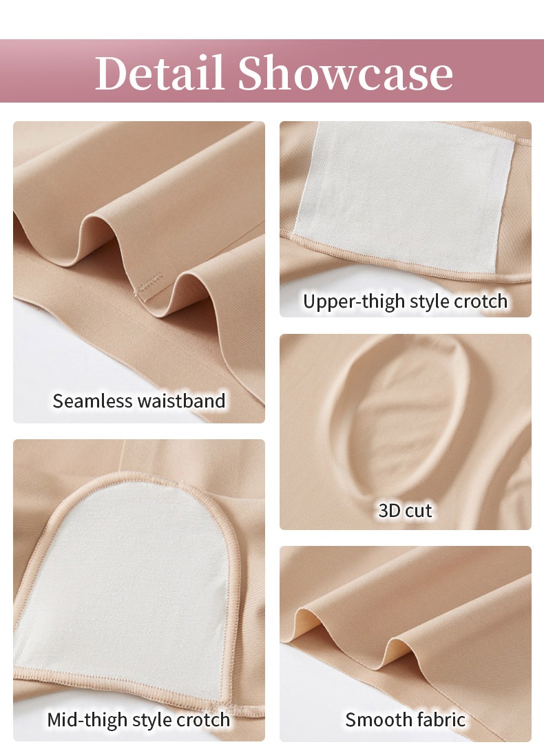 Seamless Safety Short High-waists Tummy Control, Breathable & Sweat-wicking Comfort VEIMIA