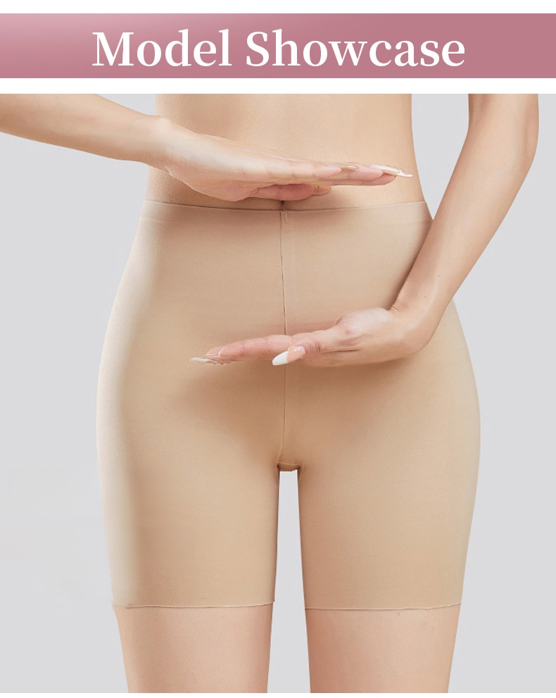 Seamless Safety Short High-waists Tummies Control, Breathable & Sweat-wicking Comfort VEIMIA