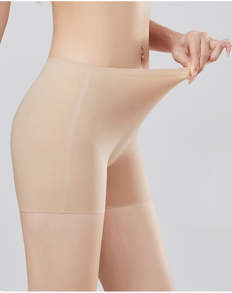 Seamless Anti-roll Short High-waist Tummy Control, Breathable & Sweat-wicking Comfort VEIMIA