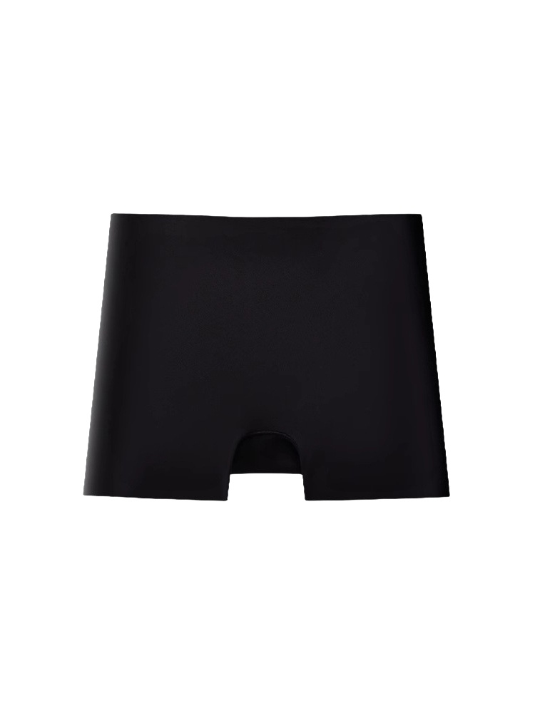 Seamless Anti-roll Shorts High-waist Stomach Support, Breathable & Sweat-wicking Feel VEIMIA