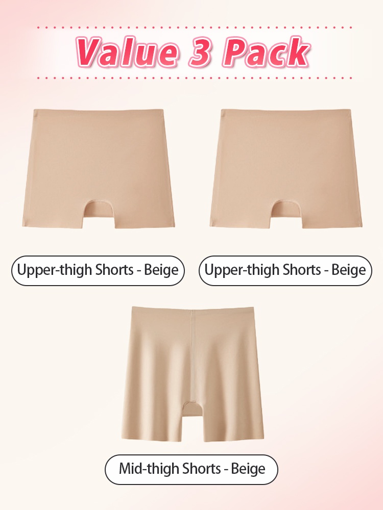 Seamless Anti-slip Short High-waist Abdomen Control, Breathable & Sweat-wicking Feel VEIMIA