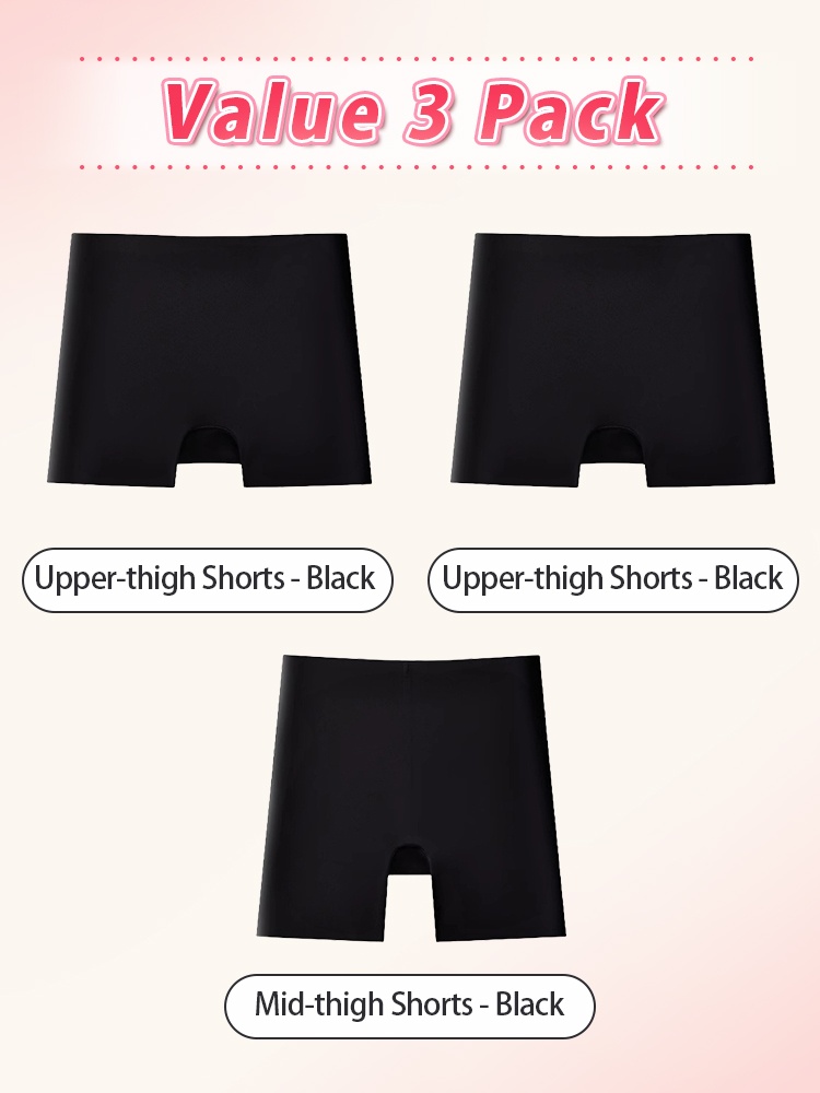 Seamless Safety Shorts High-waist Tummy Support, Breathable & Sweat-wicking Comfort VEIMIA