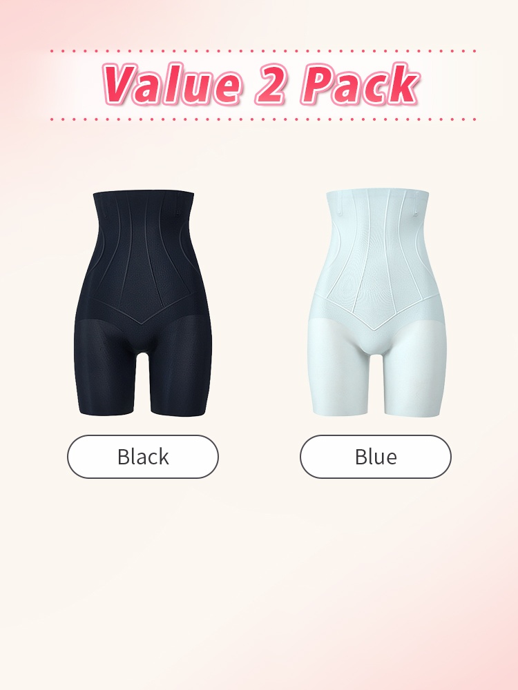 Seamless Shapewear Shorts With High-waisted Contouring & Tummy Hold, Fitted Without Rolled Edge VEIMIA