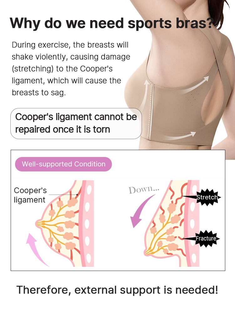 Seamless Sports Bras With Racerback Designs, Shock Absorptions & Breathable Comforts VEIMIA
