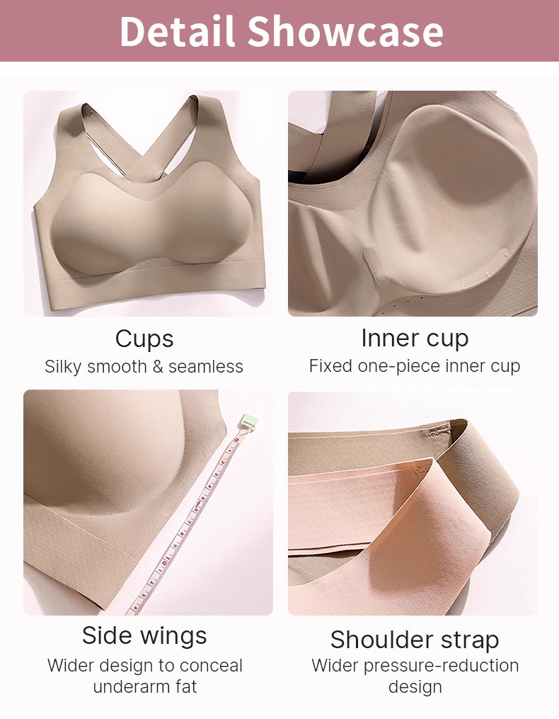 Seamless Sports Bras With Racerback Designs, Shock Absorptions & Breathable Comfort VEIMIA