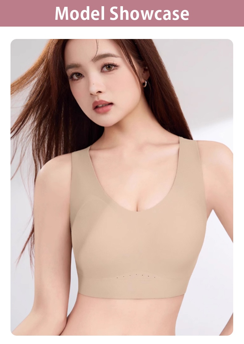 Seamless Sports Bras With Racerback Design, Shock Absorption & Breathable Comforts VEIMIA