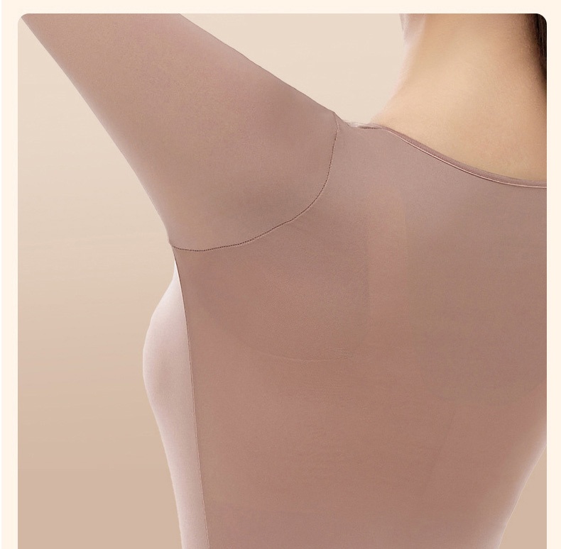Long Sleeve Shirt Breathable Thermal Underwear Moisturizing Seamless Long Johns VEIMIA