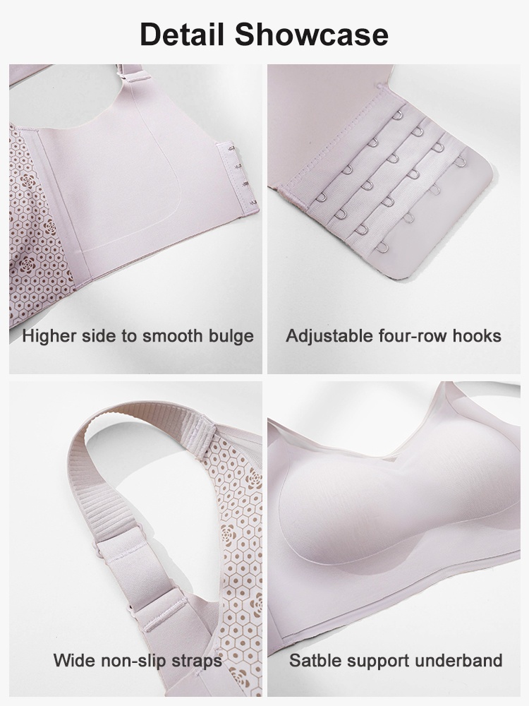 Detail showcase of high side panels four row back hooks straps and underband VEIMIA
