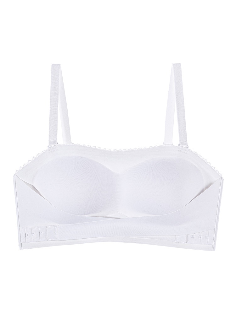 Secure Strapless Bras Anti-slip Snug Hold, Second-layer Wireless Ease & Seamless Under Garments VEIMIA