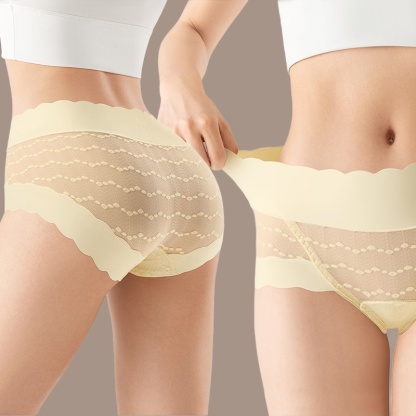 VEIMIA Sexy Beauty Panties - Invisible Seamless Lace For Hip Lifting