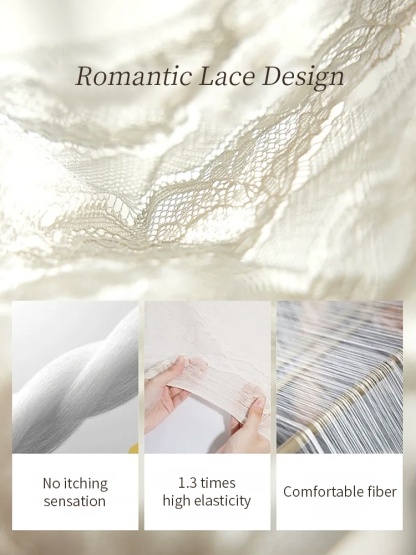 Sexy Lace Bra & Panty Sets Sheer French Style Design, Ultra-Thin & Slimming For Woman VEIMIA