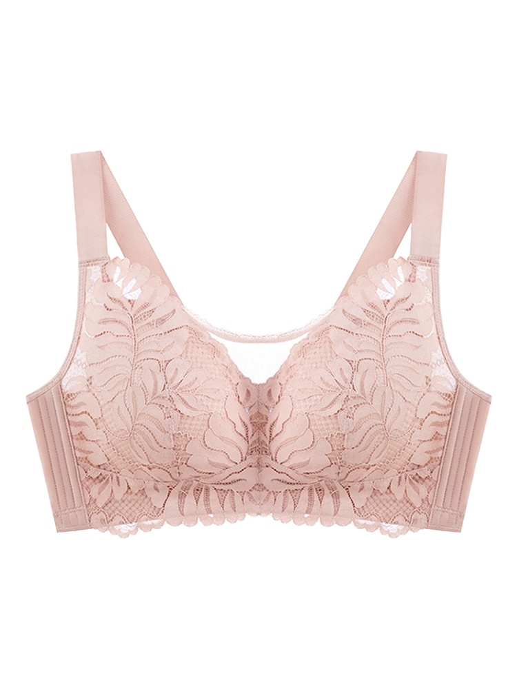 Shape-enhancing Minimizers Bras Sexy & Comfortable With Prevent Accidental Exposures Lace Trims VEIMIA