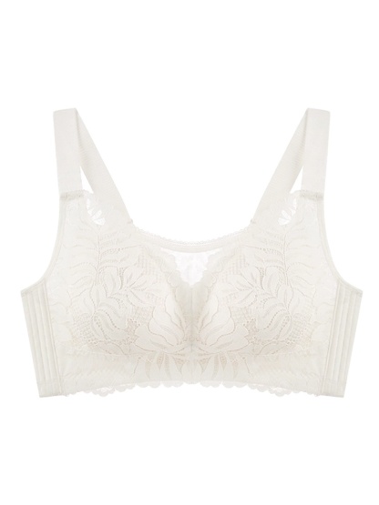 Shape-enhancing Minimizers Bra Sexy & Comfortable With Prevent Accidental Exposure Lace Trim VEIMIA
