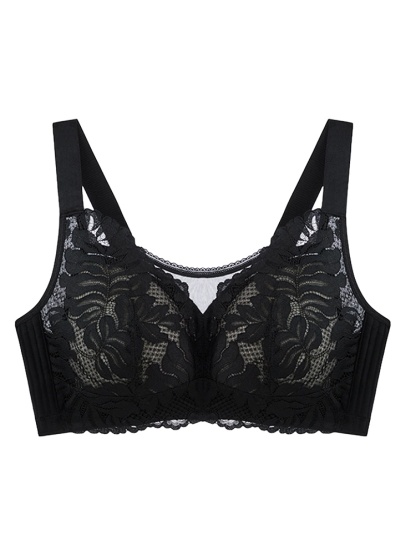 Shape-enhancing Minimizer Bras Sexy & Comfortable With Prevent Accidental Exposure Lace Trim VEIMIA
