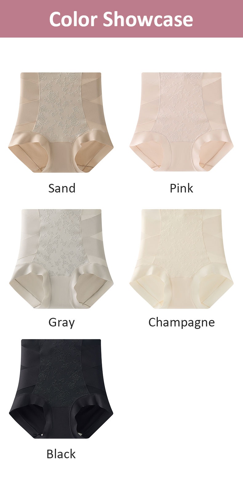 Shaping High Waists Panty Slim & The Waist While Stretching Comfortably To Lift Curve VEIMIA