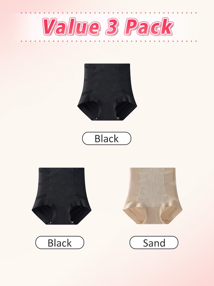 Shaping High Tummy Panties Slim & The Waist While Stretching Comfortably To Lift Contours VEIMIA