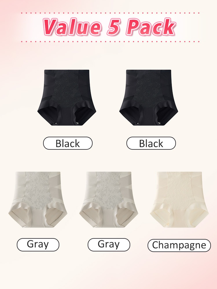 Contouring High Midsection Panties Slim & The Waist While Stretching Comfortably To Lift Curves VEIMIA